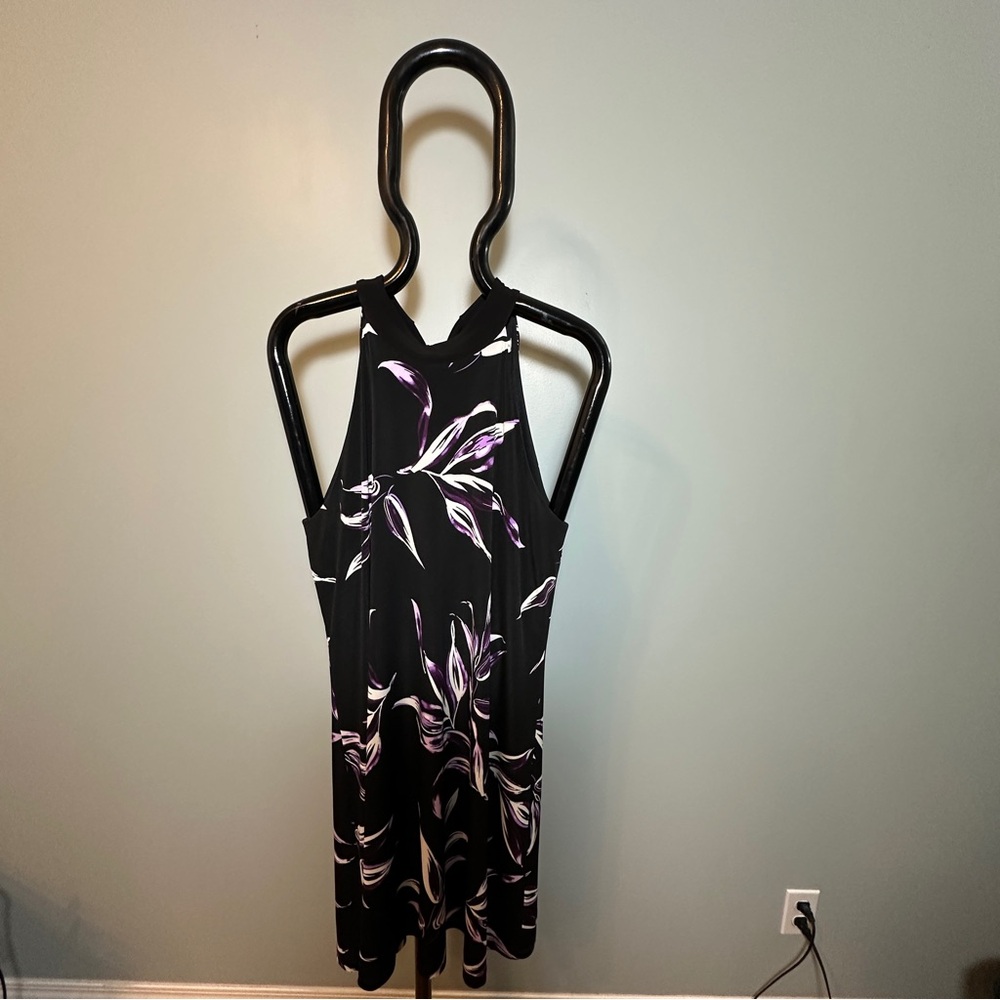 Laura Ladies Summer Print Dress with Back Tie